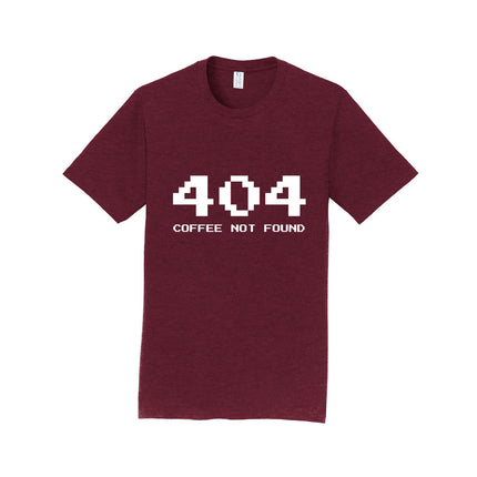 404 Coffee Not Found Unisex T-Shirt