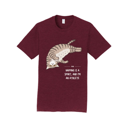 Cat Napping Is A Sport And I'm An Athlete Unisex T-Shirt