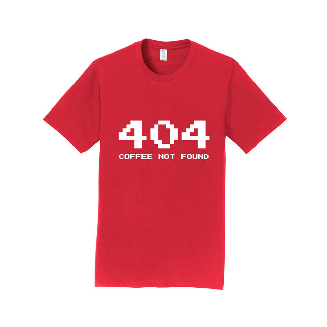 404 Coffee Not Found Unisex T-Shirt