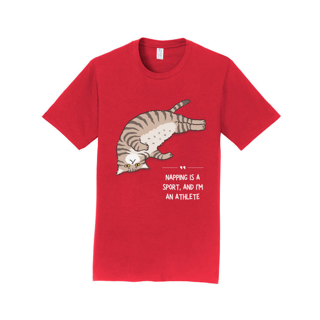 Cat Napping Is A Sport And I'm An Athlete Unisex T-Shirt