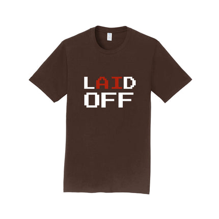 Laid Off Vertical Unisex T-Shirt