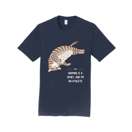 Cat Napping Is A Sport And I'm An Athlete Unisex T-Shirt