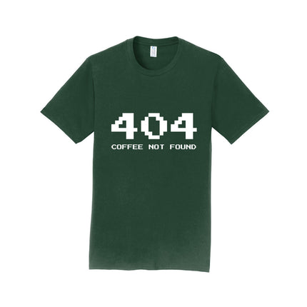 404 Coffee Not Found Unisex T-Shirt