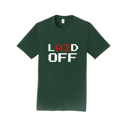 Laid Off Vertical Unisex T-Shirt