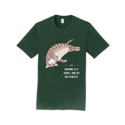 Cat Napping Is A Sport And I'm An Athlete Unisex T-Shirt