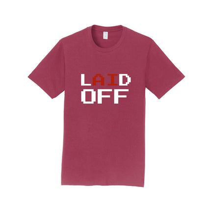Laid Off Vertical Unisex T-Shirt