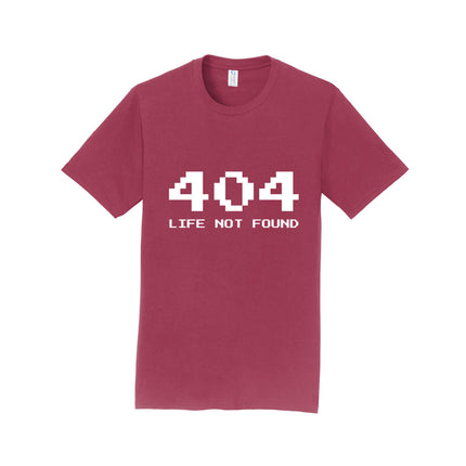 404 Life Not Found Unisex T-Shirt