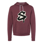 XS / Heather Maroon