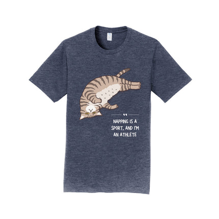 Cat Napping Is A Sport And I'm An Athlete Unisex T-Shirt