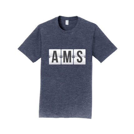 AMS (Amsterdam Airport Schiphol) Unisex T-Shirt