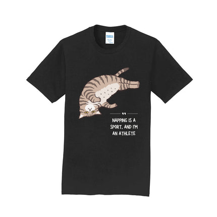 Cat Napping Is A Sport And I'm An Athlete Unisex T-Shirt
