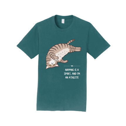 Cat Napping Is A Sport And I'm An Athlete Unisex T-Shirt