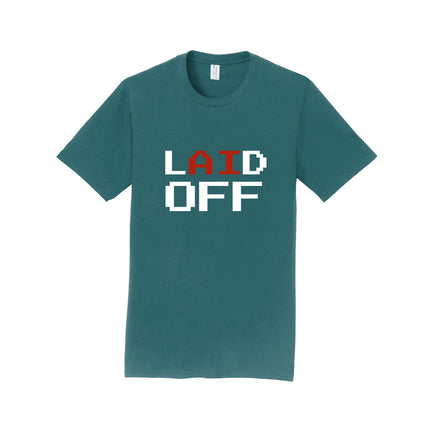Laid Off Vertical Unisex T-Shirt
