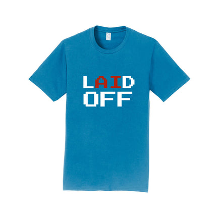 Laid Off Vertical Unisex T-Shirt