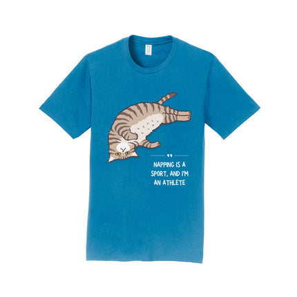 Cat Napping Is A Sport And I'm An Athlete Unisex T-Shirt