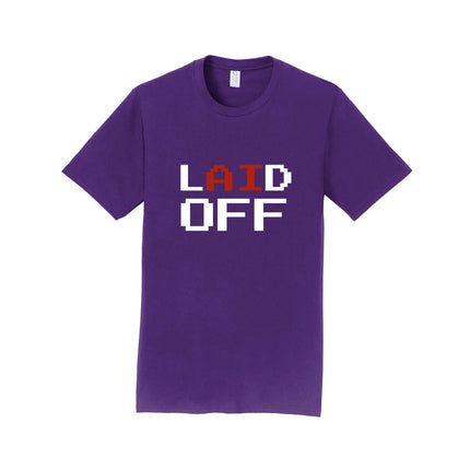 Laid Off Vertical Unisex T-Shirt