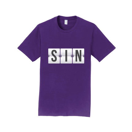 SIN (Singapore Changi Airport) Unisex T-Shirt