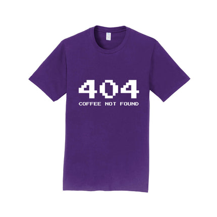 404 Coffee Not Found Unisex T-Shirt